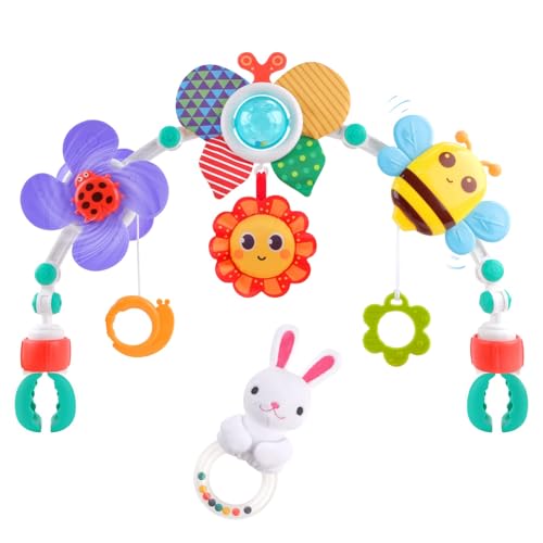Baby Pram Toys with Rabbit Rattle