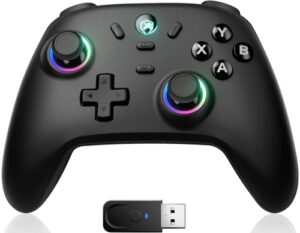 ECHTPower Wireless PC Gaming Controller - Hall Effect Joystick