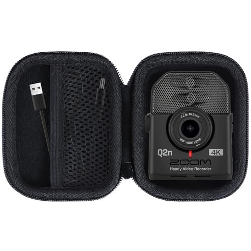 Hard Carry Case Compatible with Zoom Q2n-4K Audio Video Recorde