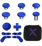 eXtremeRate 13 in 1 Component Pack Kit for Xbox Elite Series 2 Controller, 6 Metal Thumbsticks & ...