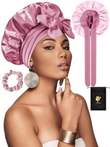 SUTIYO Satin Bonnet for Sleeping