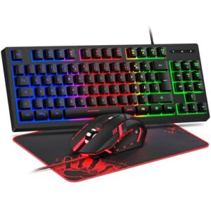 Rewurnth Gaming Keyboard and Mouse Set