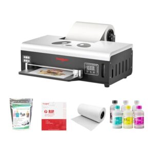 F8 DTF Printer A4 L800 Entry Level T Shirt Printing Machine with White Ink Circulation for Clothing Textile Design (without oven)