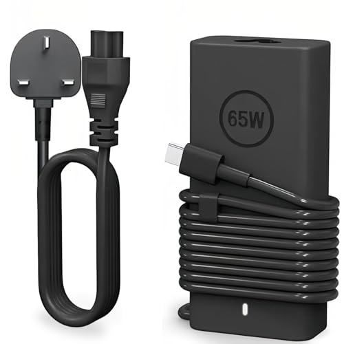 New Slim 65W Dell Laptop Charger USB C for Dell Latitude 5420 5520 7420 7430 7480 7490