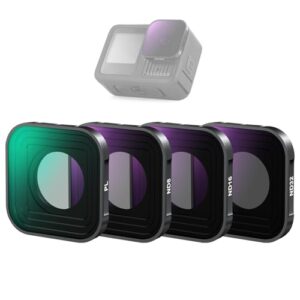 NEEWER PL ND Filter Compatible with GoPro Hero 13 12 11 10 9 Black