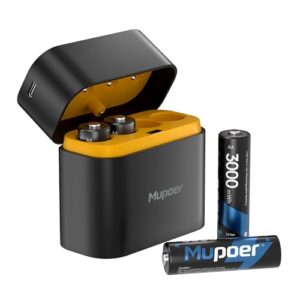 Rechargeable Battery AA Lithium with Charger