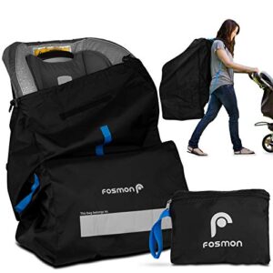 Fosmon Airplane Car Seat Travel Bag Adjustable Padded Shoulder Strap Nylon Backpack - Universal Size