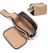 Toiletry Bag for Men Women, Hanging Dopp Kit Water-Resistant Shaving Bag for Accessories, Cosmeti...