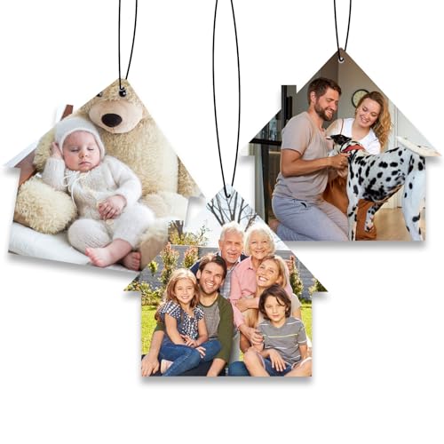 Personalised Car Air Fresheners with Photo and Text