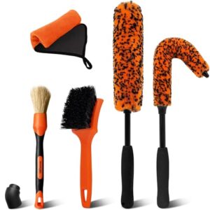 YeewayVeh 5PCS Car Wheel Cleaning Kit