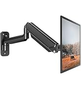 ELIVED Triple Monitor Arm Desk Mount Adjustable Gas Powered PC Monitor Stand for Most 13-27 Inch ...