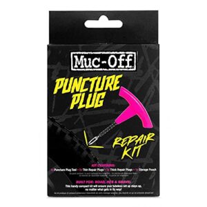 Muc-Off Tubeless Puncture Repair Kit - Tyre Plugger and Plugs for Tubeless Tyres