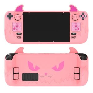 PlayVital Cute Demon Protective Case for Steam Deck LCD & OLED