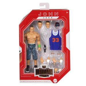 Mattel WWE Ultimate Edition John Cena 6-inch Action Figure & Accessories Set