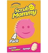 Scrub Daddy Scrub Mommy Violet, Dual Sided Cleaning Sponges, Washing Up, Kitchen, Dish Sponge, as...