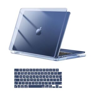 MOSISO Compatible with MacBook Air 13 inch Case 2025 2024 2023 2022 M4 M3 M2 Touch ID