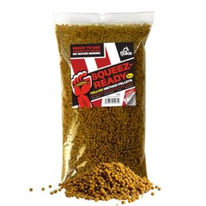 Fjuka Yellow Squeez-Ready Method Pellet 500g | Ready-prepped 2mms | Carp