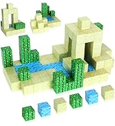 Kid Odyssey Magnetic Building Blocks, Build Mine Magnet World Set for Boys and Girls, 20 Pcs Magn...