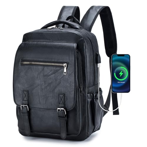 40x30x15cm British Airways Travel Backpack Underseat Cabin Bag Luggage Wizzair Waterproof Leather Travel Rucksack Cabin Size for Plane Hand Luggage 14 Inch Laptop Backpack for Womens