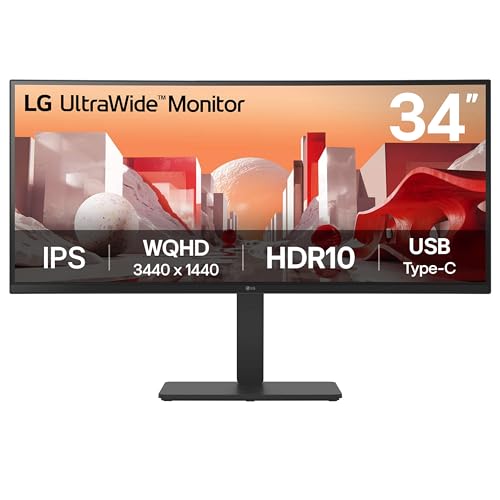 LG Electronics Curved UltraWide Monitor 34BA75QE