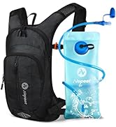 Nepest Hydration Pack Backpack with 2L Water Bladder, Lightweight Water Backpack for Hiking, Runn...