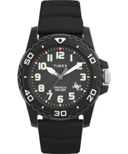 Timex Men's Analog Quartz Watch with Silicone Strap TW5M612