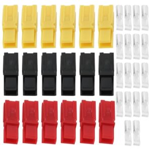 Be In Your Mind 18pcs 30Amp Battery Connectors Lithium Battery Replacement Compatible with Anderson Plug Compatible with PowaKaddy N Play Adapto