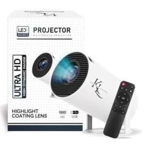 Mini Projector HY300 Pro – 12000 Lumen