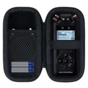 Lebakort Hard Carry Case Compatibie with DR-05X/DR-05XP Stereo Portable Recorde