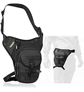 Drop Leg Bag for Men Women Motorcycle Leg Bags Tactical Fanny Pack Outdoor Thigh Harness Bag for ...