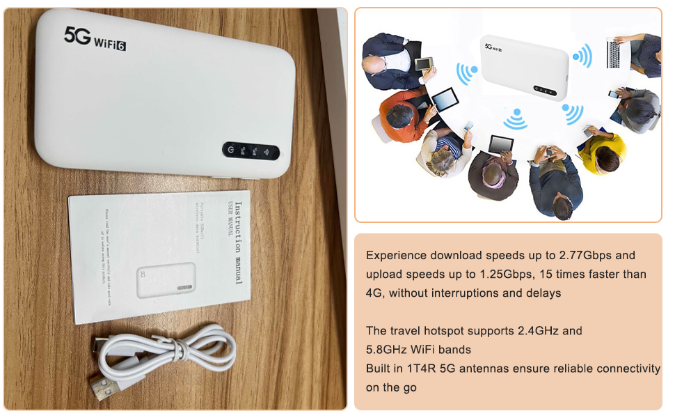 5G WiFi 6 Mobile Hotspot