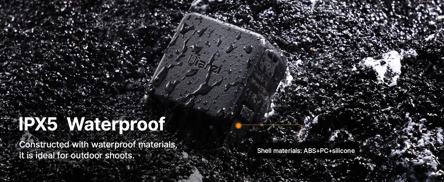 Mini LED Action Camera Video Light