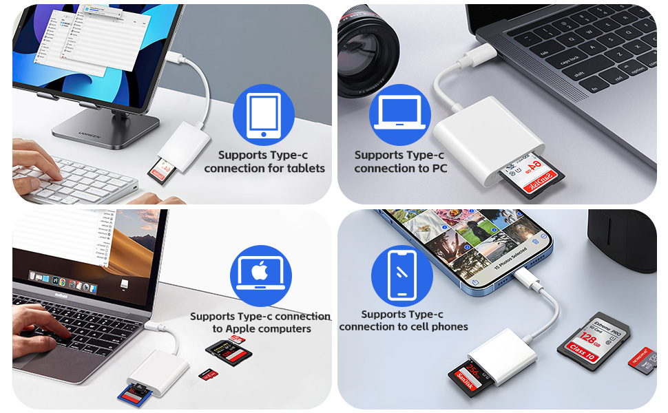 Easy to download the contents of the SD card in your camera directly to your iPhone or iPad
