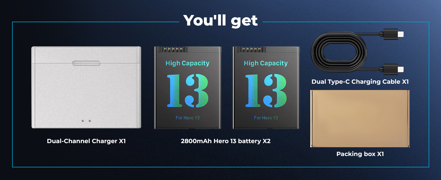 Hero 13 Battery