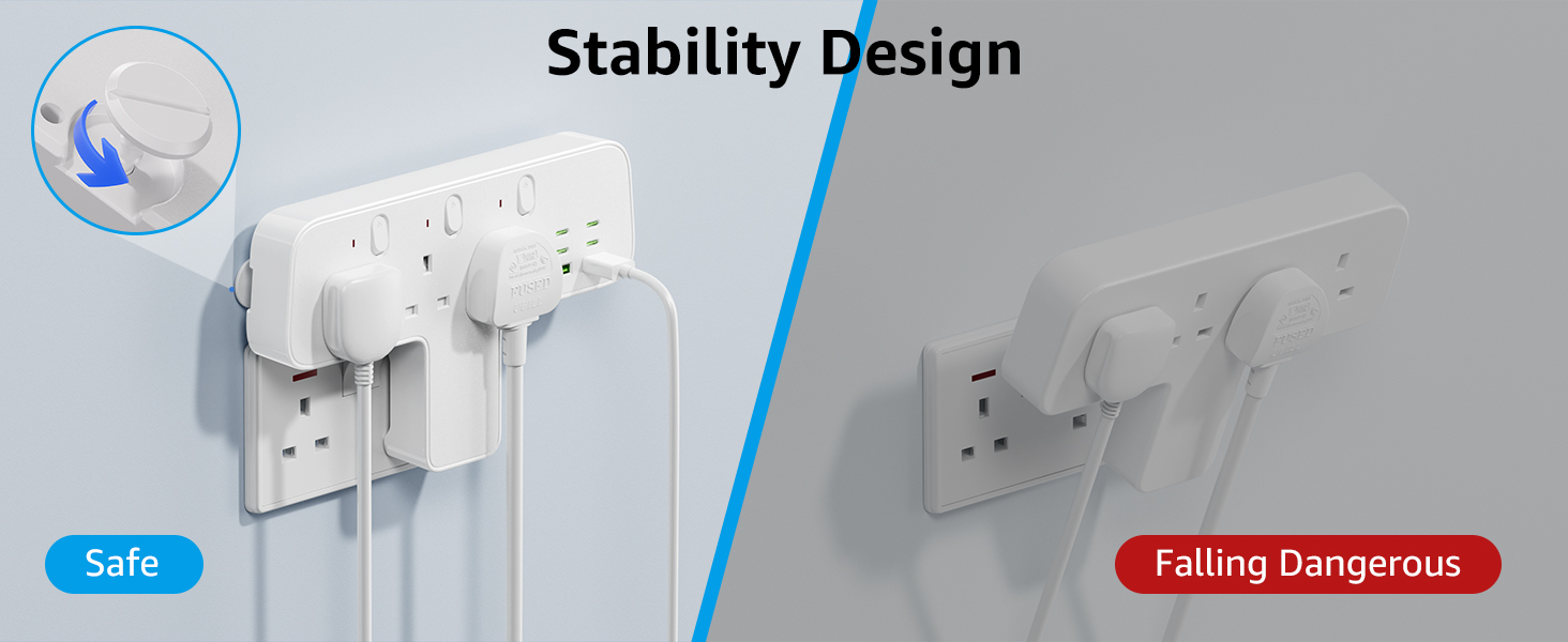 Multi Plug Extension Socket