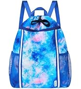 WAWSAM Mesh Drawstring Bag for Kids - Swim Gym Bag Beach Bag