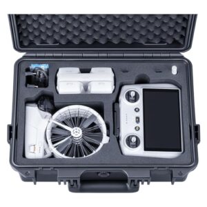 Lykus Titan FP110 Waterproof Hard Case for DJI Flip Drone and DJI RC 2/RC-N3