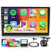 2+64G Android 13 Car Radio for Audi A3 S3 RS3 2008-2012, Wireless Carplay & Android Auto, DSP, Ho...