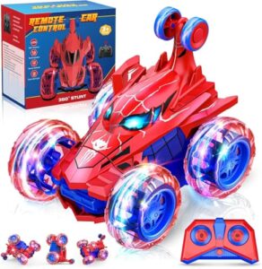LED Spider Remote Control Car Toys for Boys and Girls 3-10 Years Old