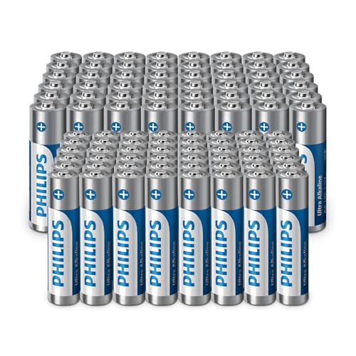 Philips Ultra AA/AAA Alkaline Batteries Combo - Great Value for Mixed Uses