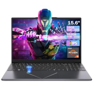 DREAMFYRE 15.6" Laptop PC 16GB DDR4 512GB SSD