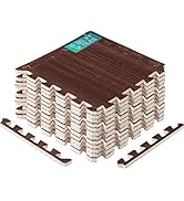 Yes4All 30x30 cm up to 36 Sq.ft Set 6/12/30 EVA Foam Floor Tiles, Foam Mat, Gym Floor Mat, Interl...