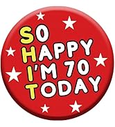 Retirement Gift For Men & Women Funny I'm Retired Badge 76mm Metal Back