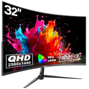 Gawfolk 2K Curved Monitor