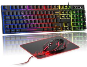 Gaming Keyboard and Mouse Set
