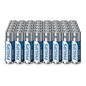 Philips Ultra AA Alkaline Batteries - Long-Lasting Power for Remotes