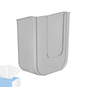 Flushable Wipes Dispenser - Wipes Holder Organizer Box Storage Container Wall Mounted