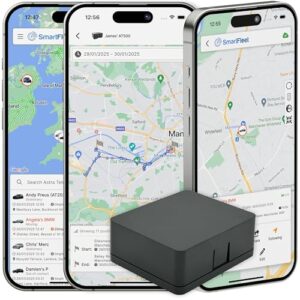 SmartFleet AT500 5 Year 4G Tiny Rechargeable Waterproof Magnetic Battery-Powered GPS Tracker No Monthly Fee Or Subscription