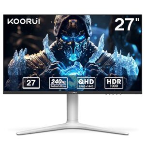 KOORUI 27 Inch Gaming Monitor VA mini-LED QHD 1440P