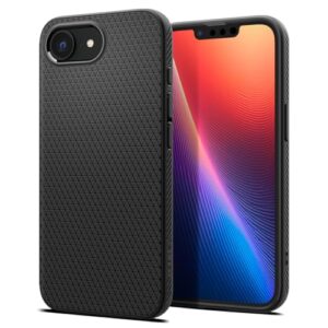 Spigen Liquid Air Case Compatible with iPhone 16e 2025 - Matte Black